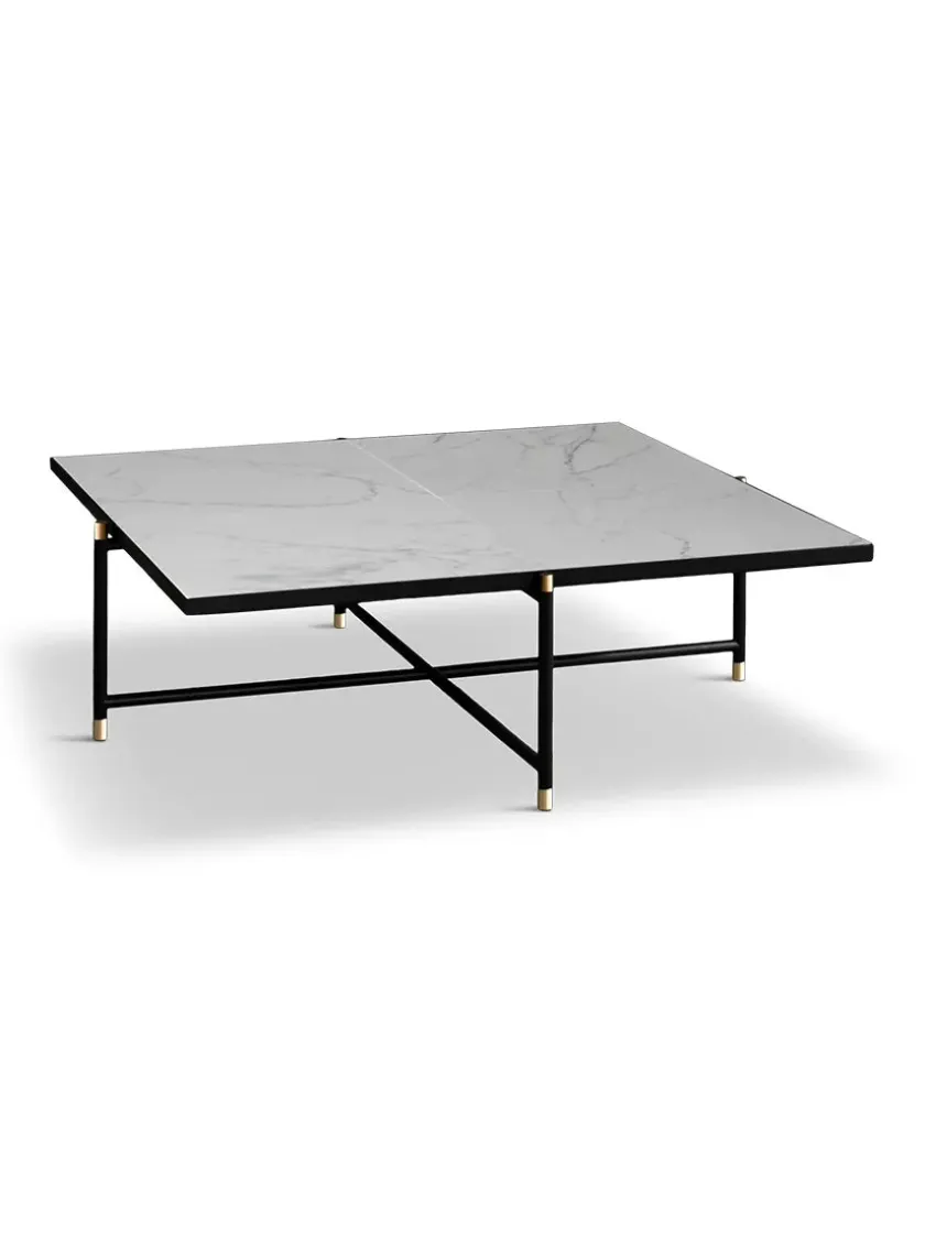 Handvärk Coffee Table 90, sort marmor fra HANDVÄRK> Sofaborde