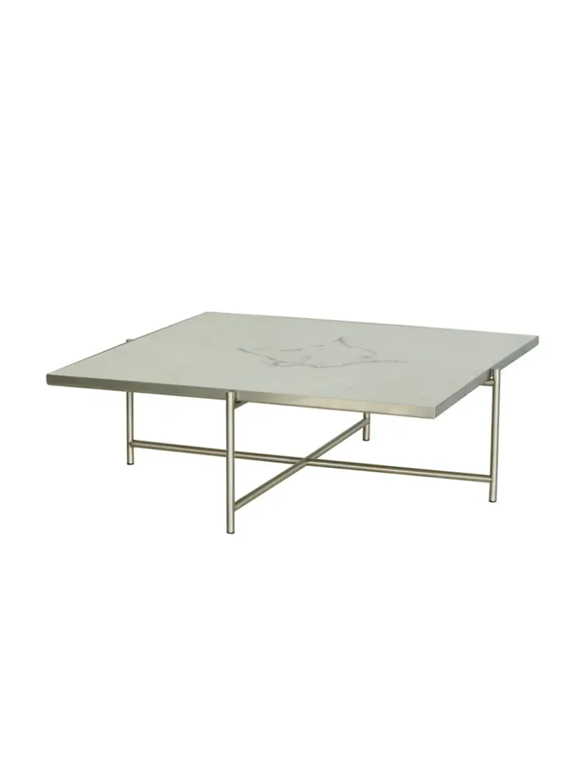 Handvärk Coffee Table 90, sort marmor fra HANDVÄRK> Sofaborde