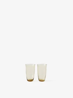 &Tradition Collect Glass Amber 2 stk. fra> Gaver Til Ham|Service