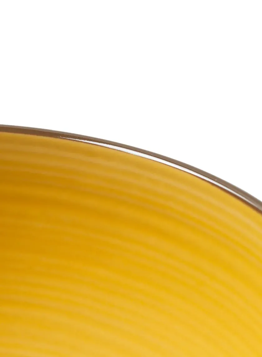 Kähler Colore Skål Ø 19 cm, saffron yellow fra> Service