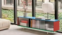 HAY Colour Cabinet, tall med glasdøre fra><noscript><img width=