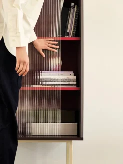HAY Colour Cabinet, tall med glasdøre fra><noscript><img width=