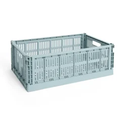 HAY Colour Crate Large, Dusty blue fra><noscript><img width=