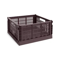 HAY Colour Crate Large Square, Sage green fra>Børn Opbevaring På Børneværelset|Opbevaring