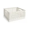 HAY Colour Crate Large Square, Off white fra>Børn Gaver Til Ham|Opbevaring På Børneværelset