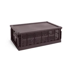 HAY Colour crate låg, Medium Square/Cube fra><noscript><img width=