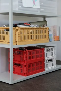 HAY Colour crate M, red fra>Børn Gaver|Gaver Til Børn