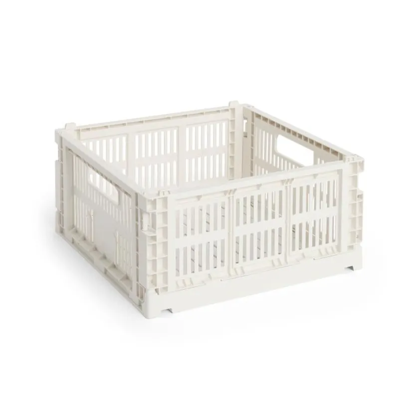 HAY Colour Crate Medium Square, Lavender fra>Børn Opbevaring På Børneværelset|Opbevaring