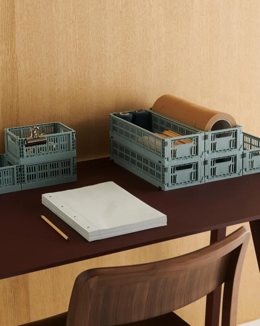 HAY Colour Crate Mini Oblong, Off white fra>Børn Gaver|Gaver Til Børn