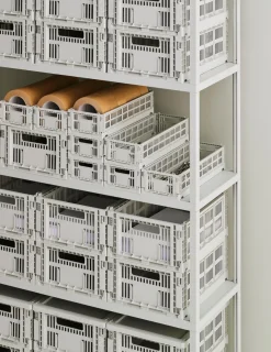 HAY Colour Crate Mini Oblong, Off white fra><noscript><img width=