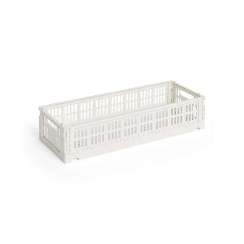 HAY Colour Crate Mini Oblong, Bordeaux fra>Børn Opbevaring På Børneværelset|Gaver