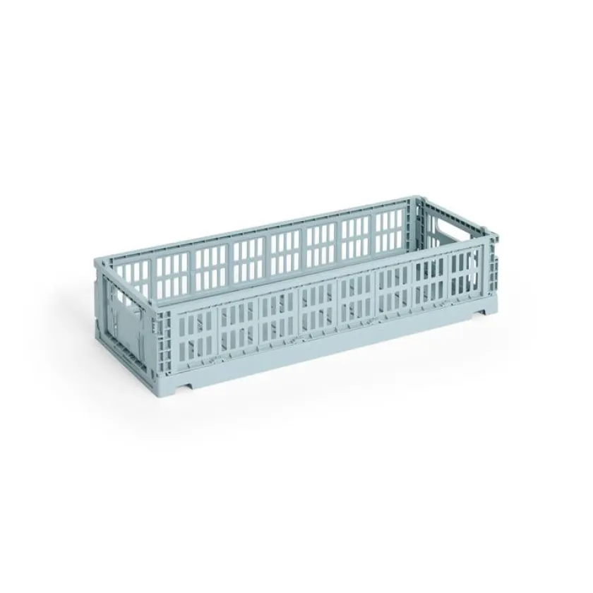 HAY Colour Crate Mini Oblong, Bordeaux fra>Børn Opbevaring På Børneværelset|Gaver