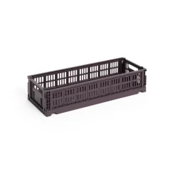 HAY Colour Crate Mini Oblong, Dusty blue fra><noscript><img width=
