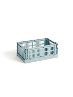 HAY Colour crate S, dusty blue fra>Børn Gaver|Gaver Til Børn