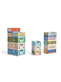 HAY Colour crate S, dusty blue fra><noscript><img width=