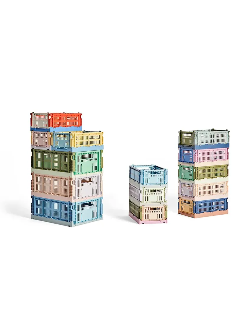 HAY Colour crate S, golden yellow fra>Børn Gaver|Gaver Til Børn