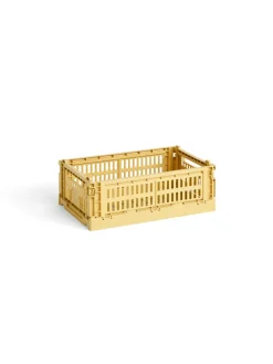 HAY Colour crate S, mix dusty yellow fra><noscript><img width=