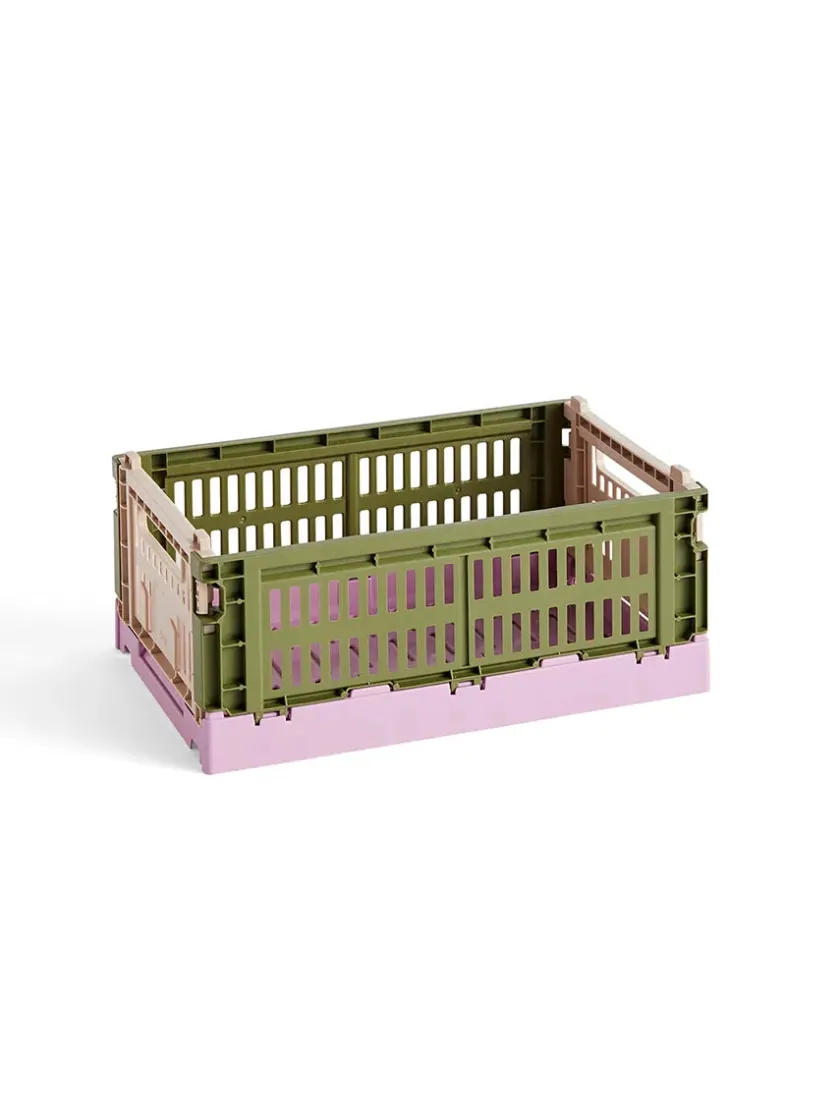 HAY Colour crate S, mix dusty yellow fra>Børn Gaver|Gaver Til Børn