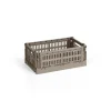 HAY Colour Crate Small, Warm grey fra>Børn Opbevaring På Børneværelset|Opbevaring