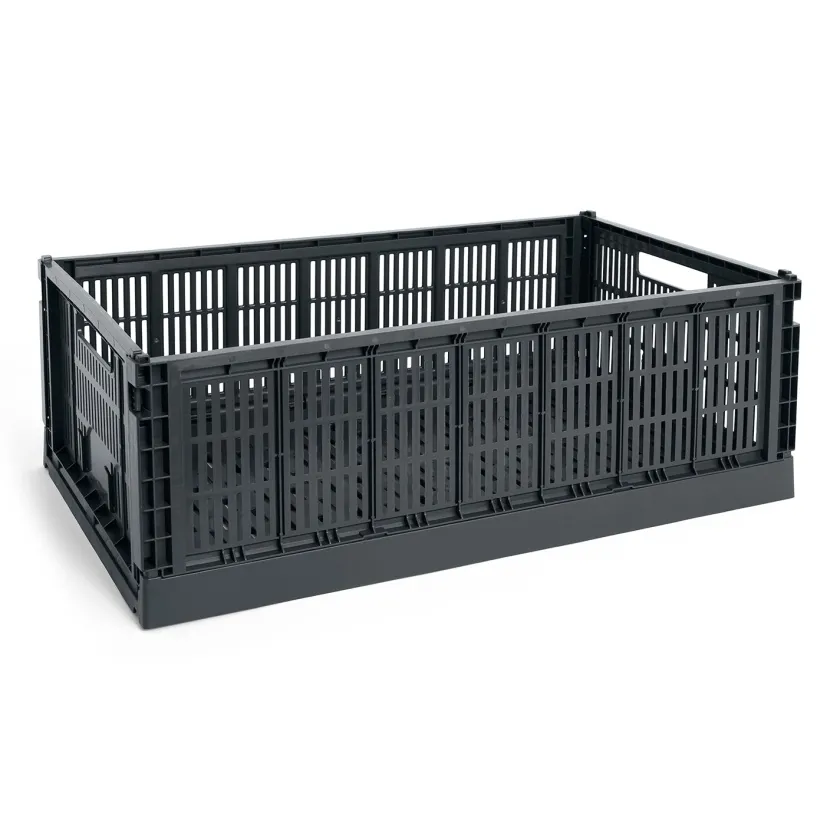 HAY Colour Crate X-Large, Bordeaux fra>Børn Gaver Til Ham|Opbevaring På Børneværelset