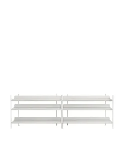 Muuto Compile Shelving System, configuration 6 fra> Reolsystemer