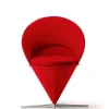 Vitra Cone Chair af Verner Panton> Loungestole|Lænestole