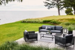 Cane-line Connect Loungestol, black/antracite fra><noscript><img width=