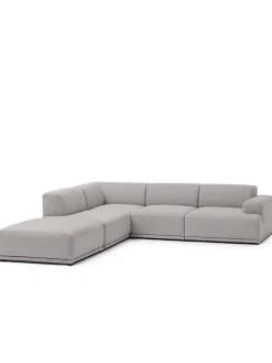 Muuto Connect Soft Modular hjørnesofa, kombination 1 fra> Sofaer