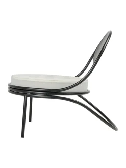 GUBI Copacabana Lounge Chair, black semi matt fra><noscript><img width=