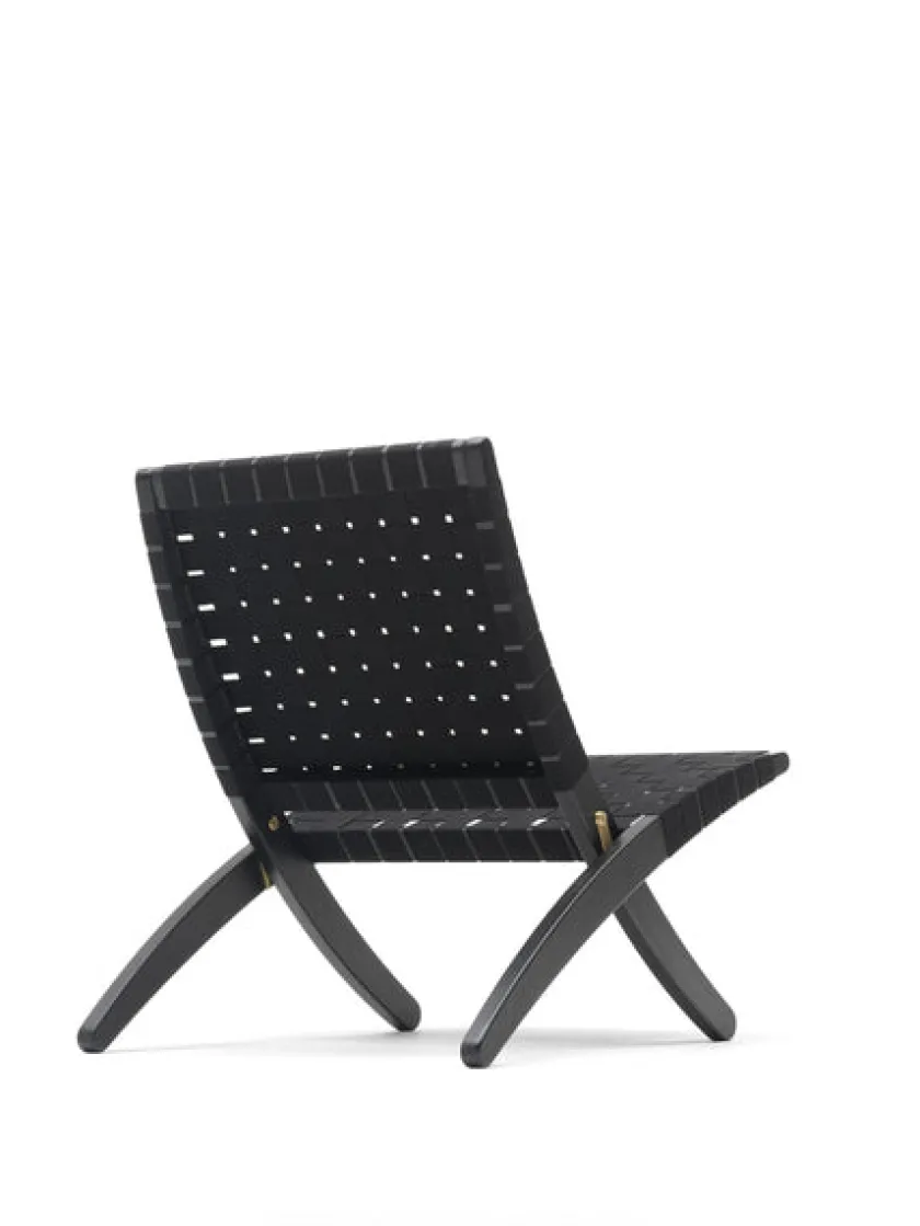 Carl Hansen & Søn Cuba Stol - sort/sort fra> Lænestole