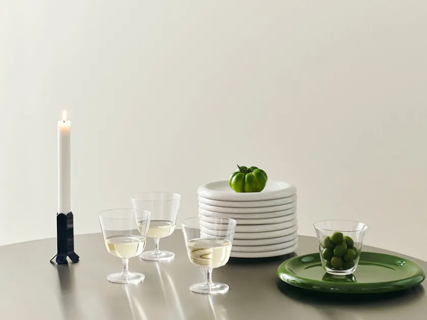 HAY Curve Stem Glass fra> Service