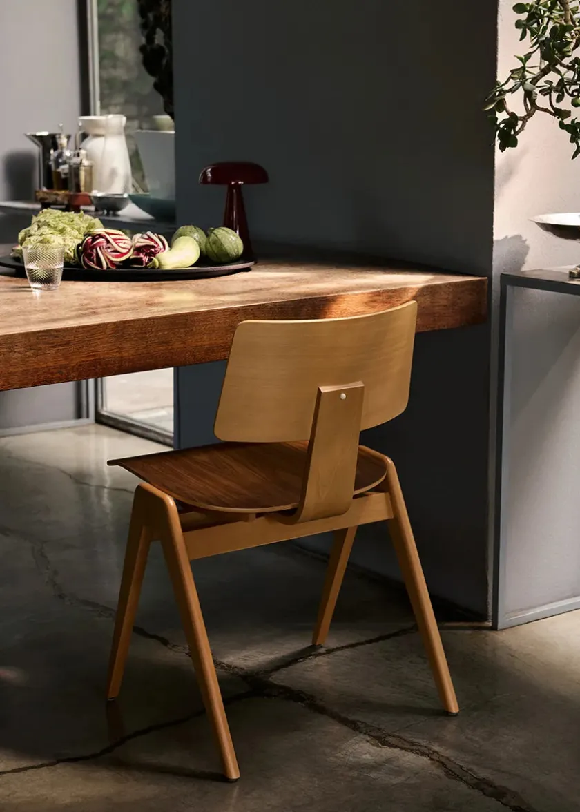 &Tradition Daystak Side Chair RD1 fra> Spisebordsstole