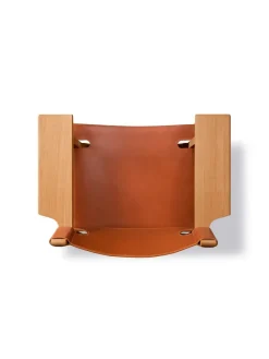 Fredericia Furniture Den Spanske Stol i cognac læder, eg lys olie af Børge Mogensen><noscript><img width=