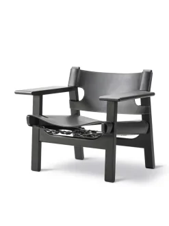 Fredericia Furniture Den Spanske Stol i cognac læder, eg lys olie af Børge Mogensen><noscript><img width=