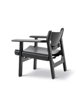 Fredericia Furniture Den Spanske Stol i cognac læder, eg olie af Børge Mogensen><noscript><img width=