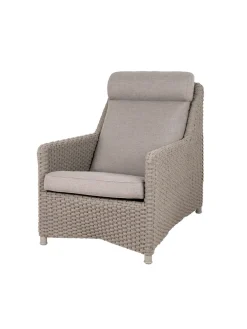 Cane-line Diamond Highback Stol inkl. hynde fra> Udendørs Loungemøbler|Havestole