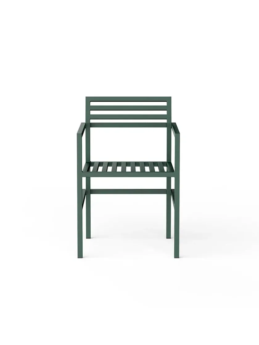 Nine Dining Arm Chair, grøn fra 19 Outdoors> Havestole