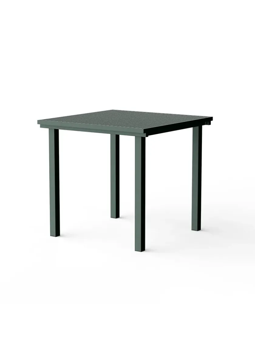 Nine Dining Table 80,5 x 80,5 cm, grøn fra 19 Outdoors> Haveborde