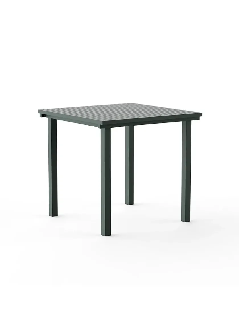 Nine Dining Table 80,5 x 80,5 cm, grøn fra 19 Outdoors> Haveborde