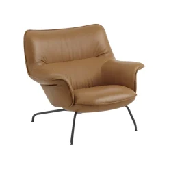 Muuto Doze Lounge Chair, Low Back, Heath tekstil, Tube base fra><noscript><img width=