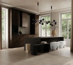 101 Copenhagen Drop Chandelier Globe, Mini, Burned Black fra> Lysekroner|Spots