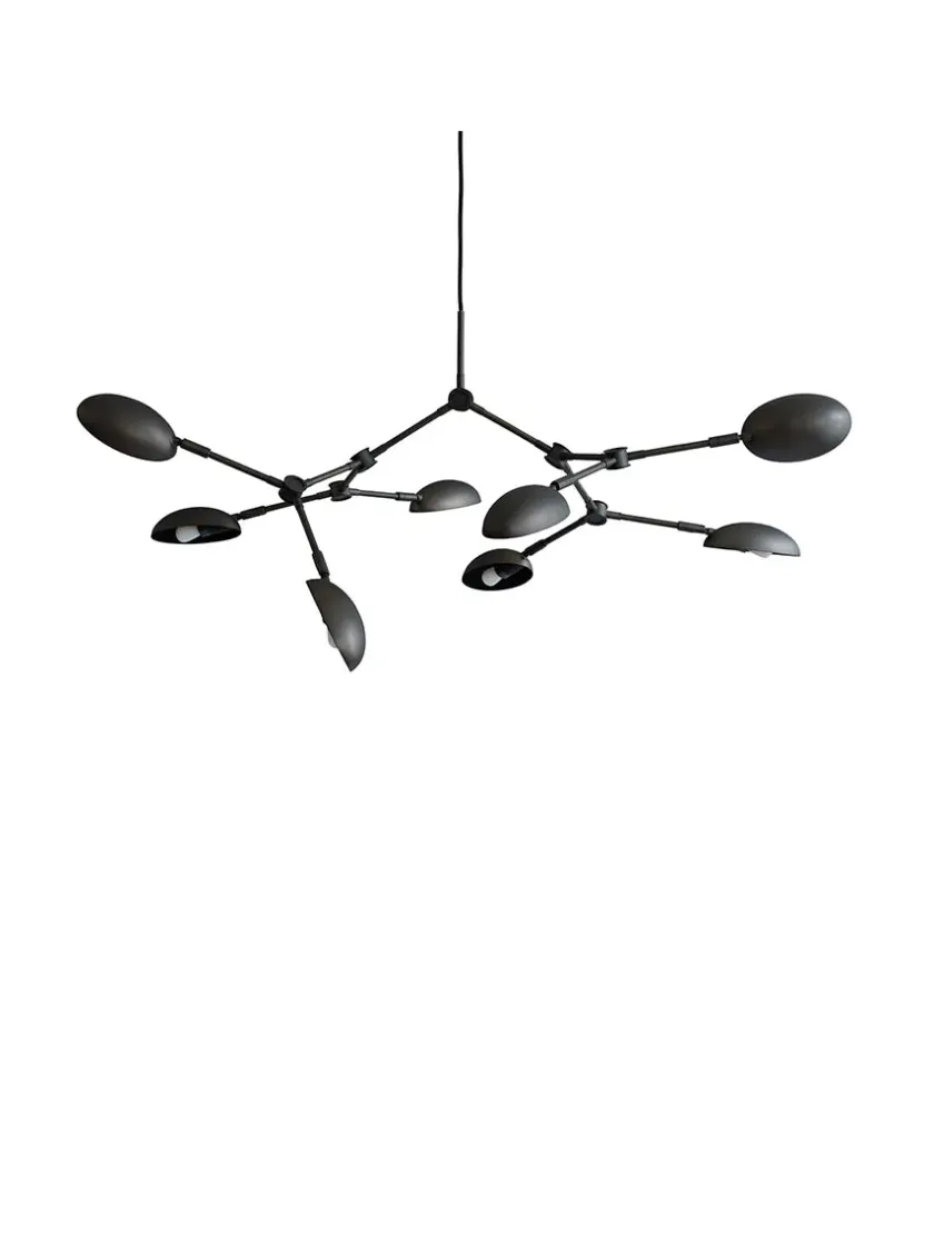 101 Copenhagen Drop Chandelier, mini bronze fra> Spots|Lysekroner