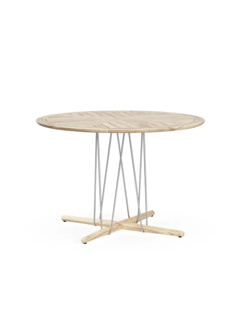 Carl Hansen & Søn E022 Havebord, Ø80 fra> Haveborde