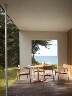 Carl Hansen & Søn E022 Havebord, Ø110 fra> Haveborde