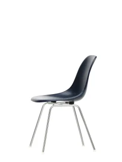 Vitra Eames Fiberglass Chair DSX, krom fra> Spisebordsstole