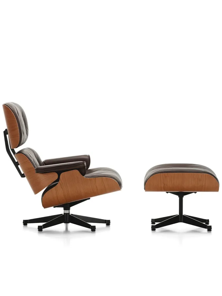 Vitra Eames Lounge Chair inkl. Fodskammel fra> Fodskamler|Lænestole