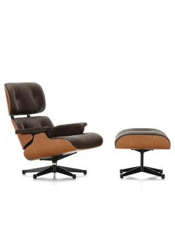 Vitra Eames Lounge Chair inkl. Fodskammel fra><noscript><img width=