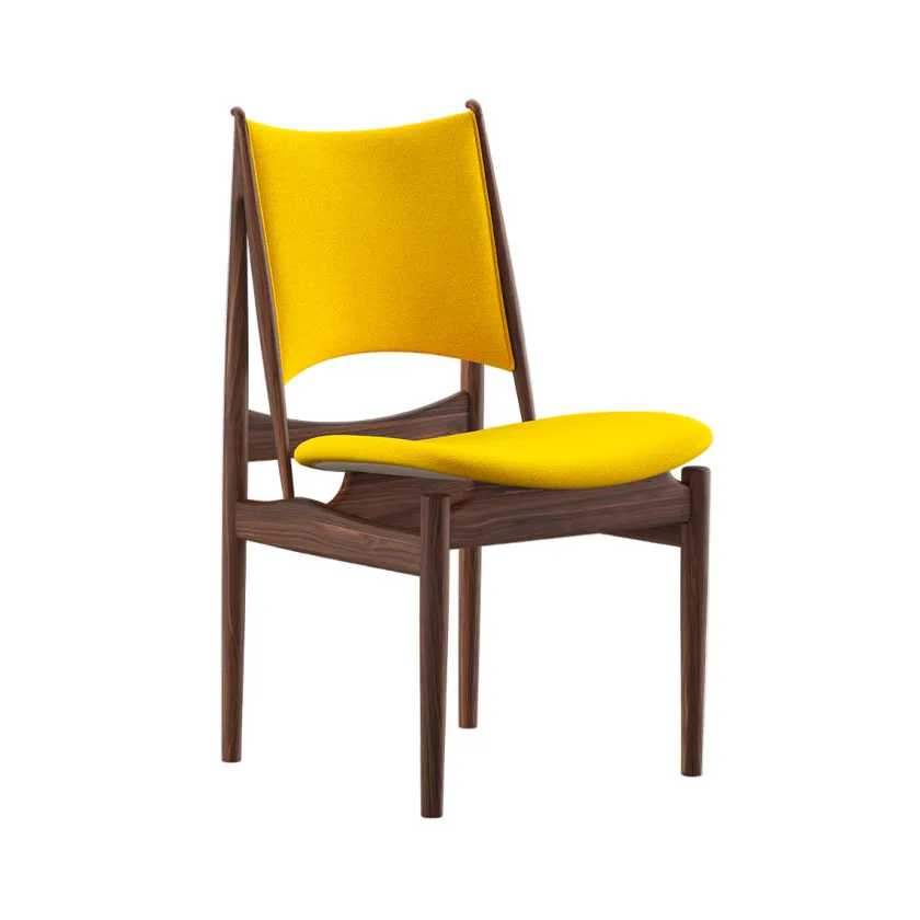 House of Finn Juhl Egypterstol, valnød af Finn Juhl> Spisebordsstole