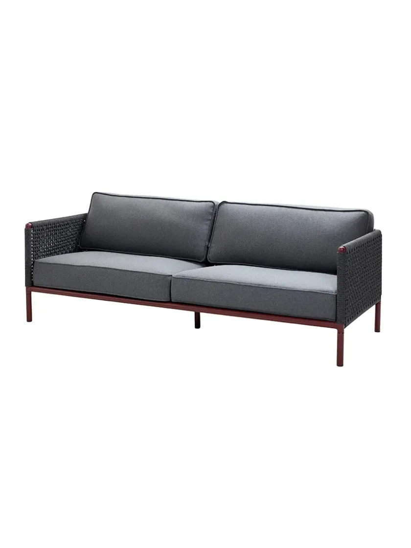 Cane-line Encore 3-pers. Sofa fra> Udendørs Loungemøbler