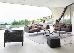 Cane-line Encore 2-pers. Sofa, Soft Rope fra> Udendørs Loungemøbler